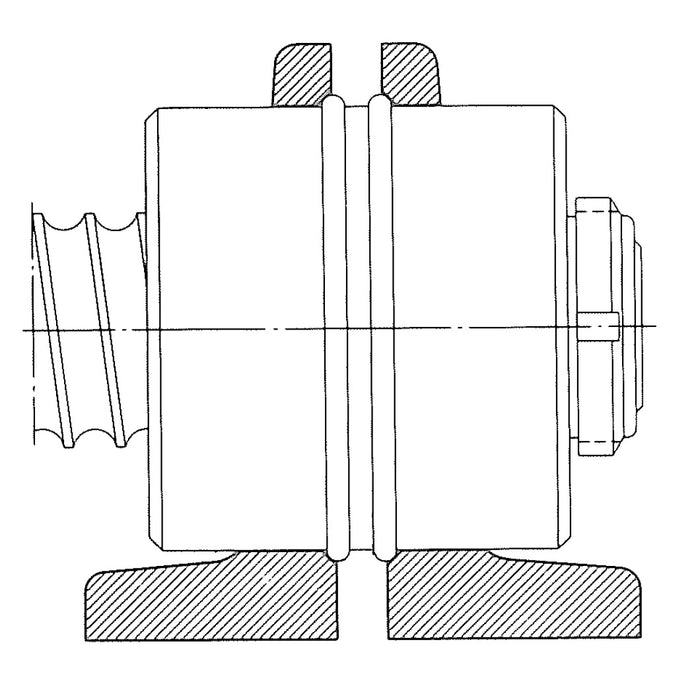 FBPF 40 PAIR PLUMMER FLANGES F End bearing units | Astralinear