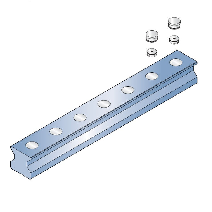 VP-LLUHZ 55 STEEL-PLUG Roller profile rail guides | Astralinear